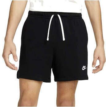Nike Club Fleece flowshorts van sweatstof voor heren Zwart