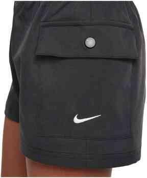 Nike geweven cargoshorts voor meisjes Zwart
