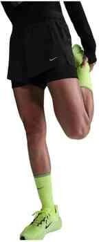 Nike Swift Dri-FIT 2-in-1 hardloopshorts met halfhoge taille voor dames Zwart - Foto 6