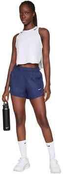 Nike Tempo Dri-FIT hardloopshorts met halfhoge taille en binnenbroekje voor dames Blauw - Foto 5