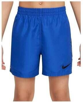 Nike zwemshort Logo Tape Lap blauw Jongens Polyester Effen 128