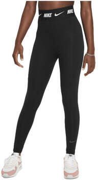 Nike Sportswear Favorites legging met hoge taille voor meisjes Zwart