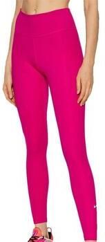 Nike dri fit one mid rise 2.0 sporttight roze dames
