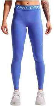 Nike Pro lange legging met halfhoge taille voor dames Blauw - Foto 5