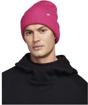 Nike Peak Futura beanie met standaardomslag Roze