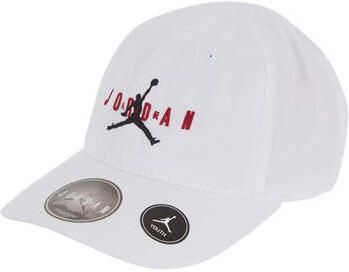 Jordan Wit Logo Contrast Baret Lente Zomer Collectie White Unisex