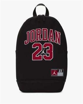 Jordan Zwarte Jersey Rugzak met Laptopvak Black Unisex - Foto 4