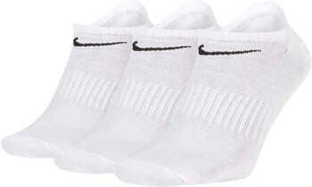Nike Everyday Lightweight Onzichtbare trainingssokken (3 paar) Wit - Foto 2