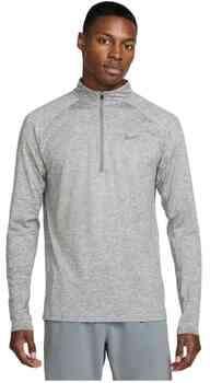 Nike Stride Dri-FIT hardlooptop met korte rits voor heren Grijs - Foto 5