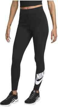 Nike Sportswear Classics legging met hoge taille en graphic voor dames Zwart - Foto 10