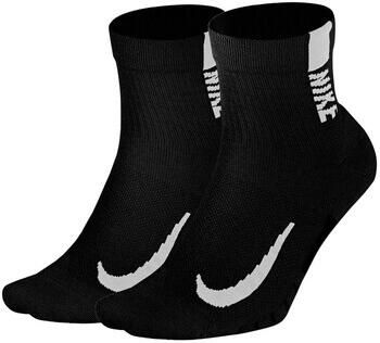 Nike Multiplier Hardloopsokken 2-Pack Zwart - Foto 2