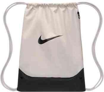 Nike Brasilia Tas met trekkoord (18 liter) Grijs