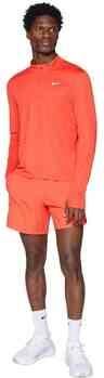 Nike Pacer Dri-FIT hardlooptop met halflange rits voor heren Rood - Foto 5