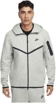 Nike Tech Windrunner herenjack van fleece met rits over de hele lengte Grijs - Foto 6