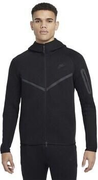 Nike Tech Windrunner herenjack van fleece met rits over de hele lengte Tech Black- Heren Black - Foto 3