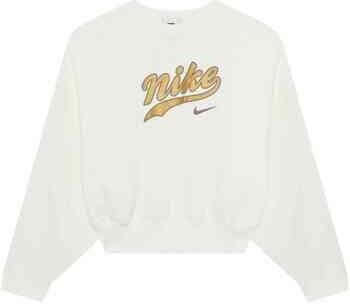 Nike kort sweatshirt van fleece voor Roze - Foto 5