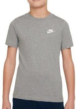 Nike Sportswear Tee EMB Futura T-Shirts in grijs formaten: 170