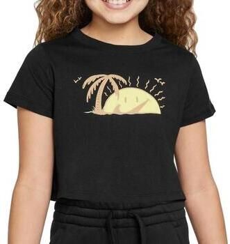 Nike T-shirt Korte Mouw G Nsw Tee Sun Swoosh Crop