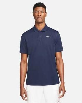 Nike Court Dri FIT Marineblauw Tennispolo Heren - Foto 5