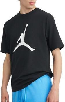 Jordan Zwart Print T-shirt voor Mannen Black Heren - Foto 10