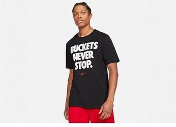 Nike T-shirt Korte Mouw Buckets Never Stop