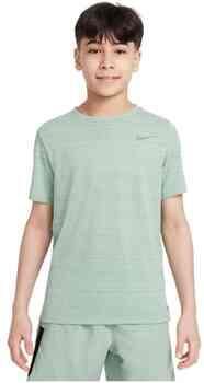 Nike Dri-FIT Miler trainingstop voor jongens Groen