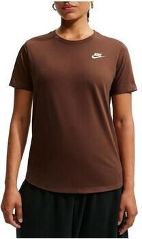Nike T-shirt Korte Mouw DX7902259CACAOWOW