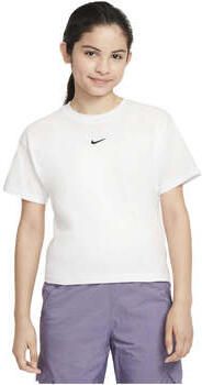 Nike Essential T-shirt voor meisjes Wit - Foto 5