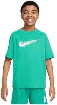Nike Multi stop met Dri-FIT en korte mouwen Groen