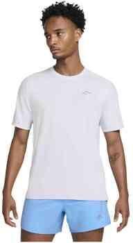 Nike Solar Chase Dri-FIT ADV hardlooptop met korte mouwen voor heren Grijs