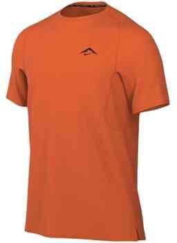 Nike Solar Chase Dri-FIT ADV hardlooptop met korte mouwen voor heren Oranje