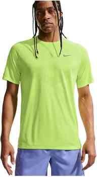 Nike Stride Dri-FIT ADV hardlooptop met korte mouwen voor heren Geel - Foto 5