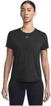 Nike One Classic Dri-FIT damestop met korte mouwen Zwart