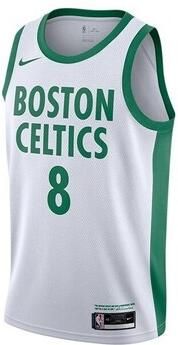 Nike T-shirt Korte Mouw Nba Boston Celtics Kemba Walker City Edition Swingman