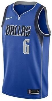 Nike T-shirt Korte Mouw Nba Dallas Mavericks Kristaps Porzingis