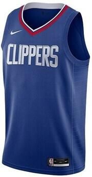 Nike T-shirt Korte Mouw Nba Los Angeles Clippers Icon Edition