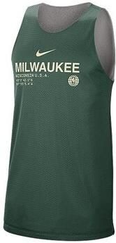 Nike T-shirt Korte Mouw Nba Milwaukee Bucks Standard Issue Reversible