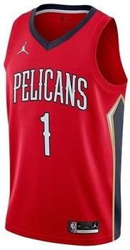 Nike T-shirt Korte Mouw Nba New Orleans Pelicans Zion Williamson Statement Edition