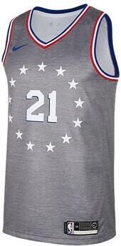 Nike T-shirt Korte Mouw Nba Philadelphia