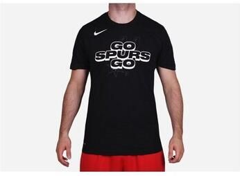 Nike T-shirt Korte Mouw Nba San Antonio Spurs Mantra