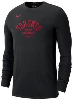 Nike T-shirt Korte Mouw Nba Toronto Raptors Courtside