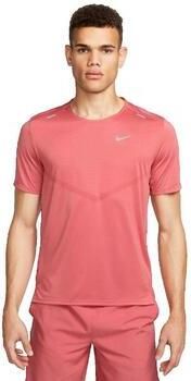Nike T-shirt Korte Mouw T-shirt Rise 365 Rouge