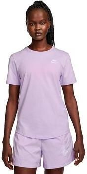 Nike T-shirt Korte Mouw T-shirt Sportswear Club Essentials violet