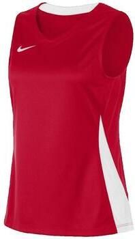 Nike T-shirt Maillot de Basket Rouge Femme