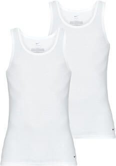 Nike 2-Pack Swoosh Tank Top Wit- Heren Wit - Foto 2
