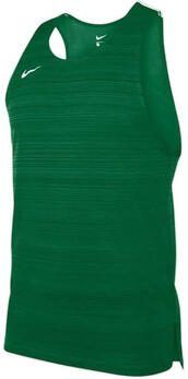 Nike Top T-shirt sans manches Stock Dry Miler vert