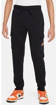 Nike Cargobroek van fleece met graphic voor jongens Sportswear Black- Heren Black