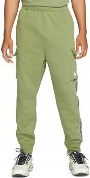 Nike sportswear repeat fleece cargo joggingbroek groen heren - Foto 2