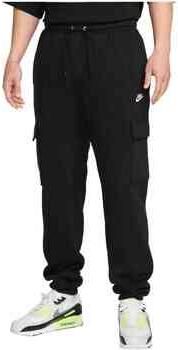 Nike Club cargobroek van fleece voor heren Zwart - Foto 5