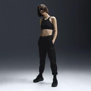 Nike Joggingbroek met halfhoge taille voor dames Sportswear Tech Fleece Zwart- Dames Zwart - Foto 3